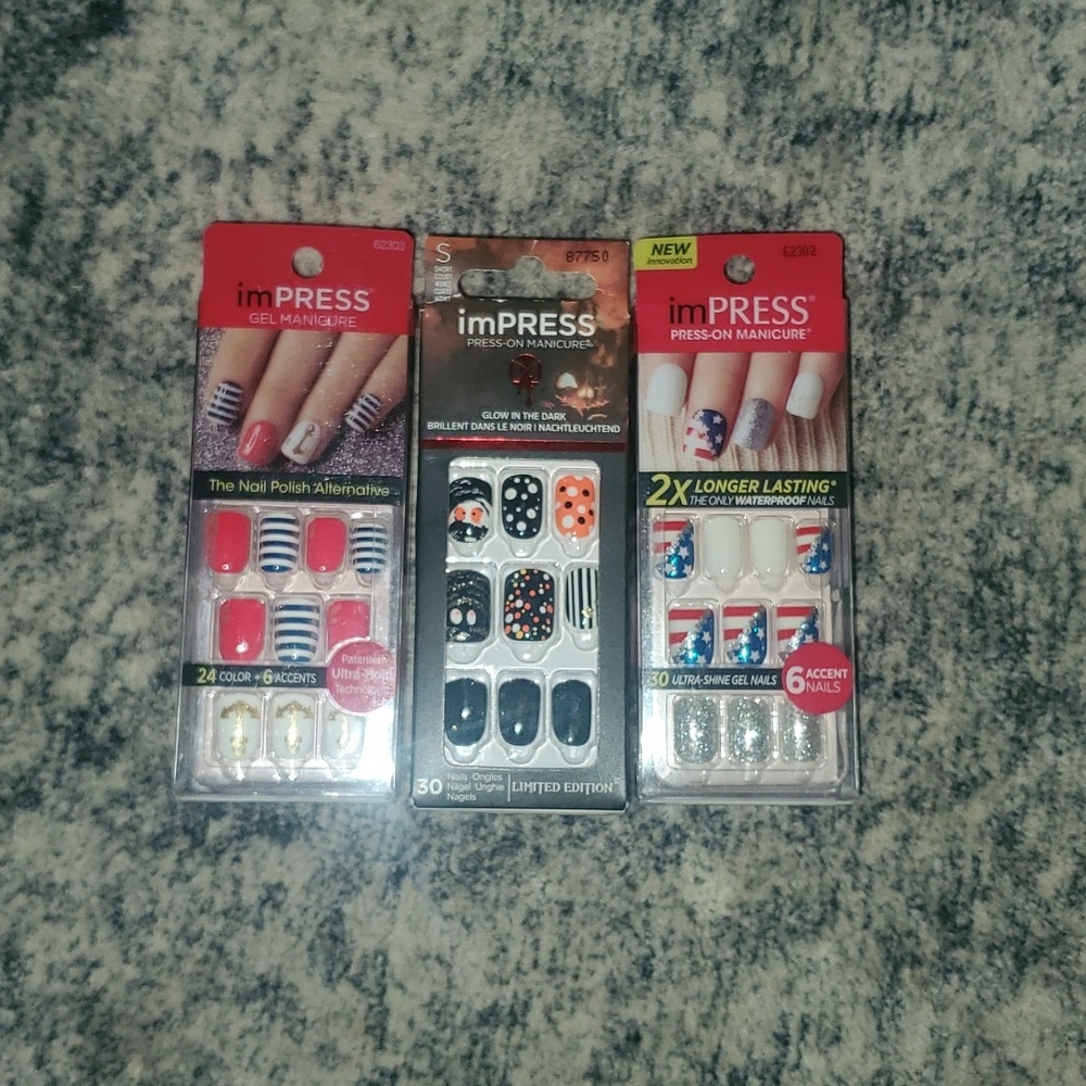 Impress press on nails